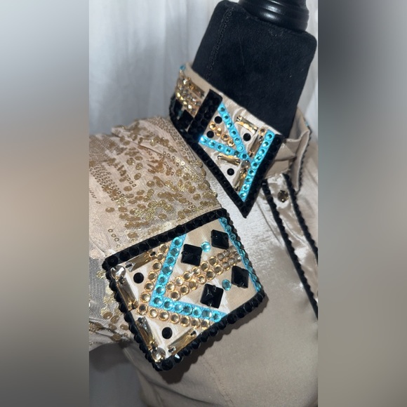 Gold Western Horsemanship Day Shirt - Picture 3 of 4